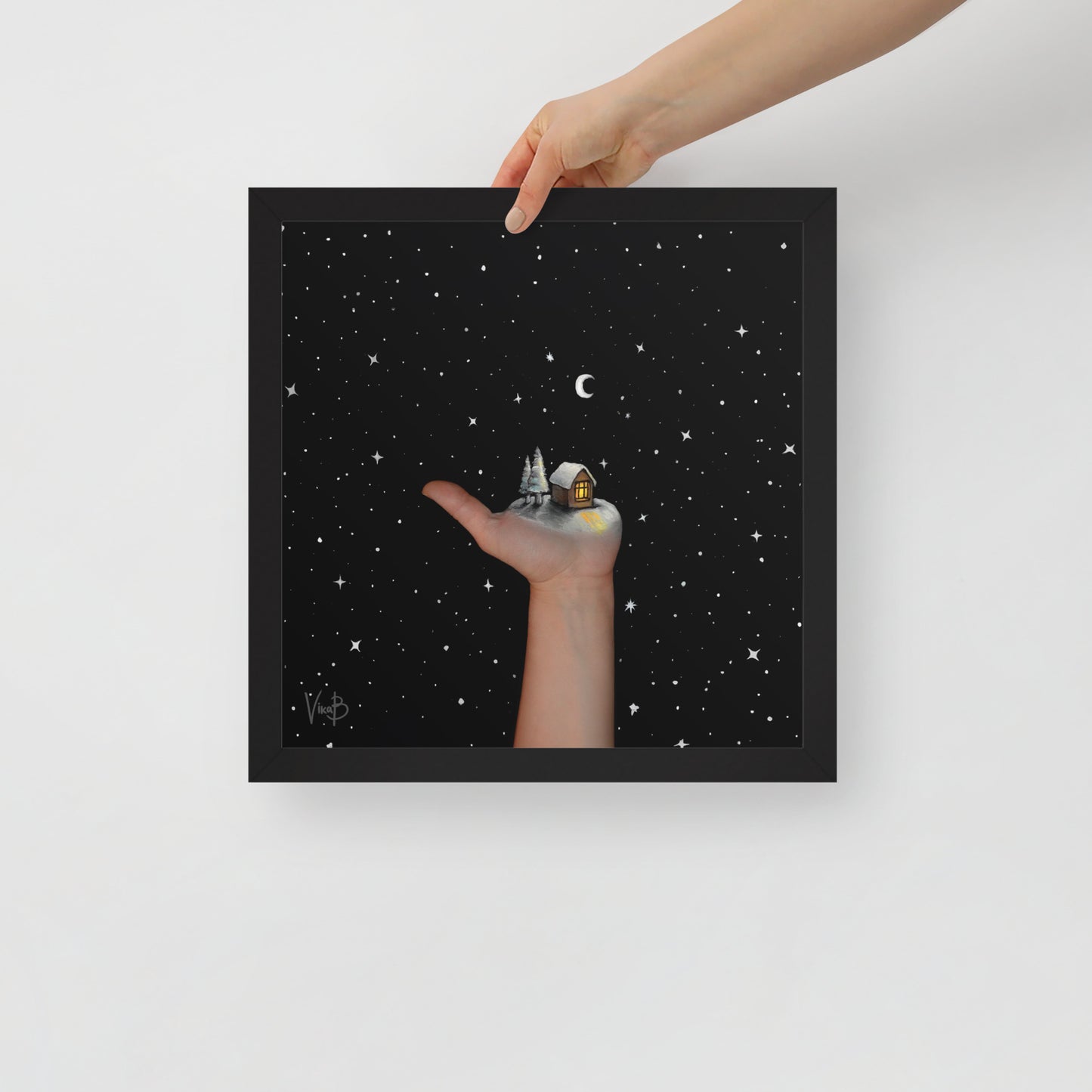 UNDER THE STARS Framed poster