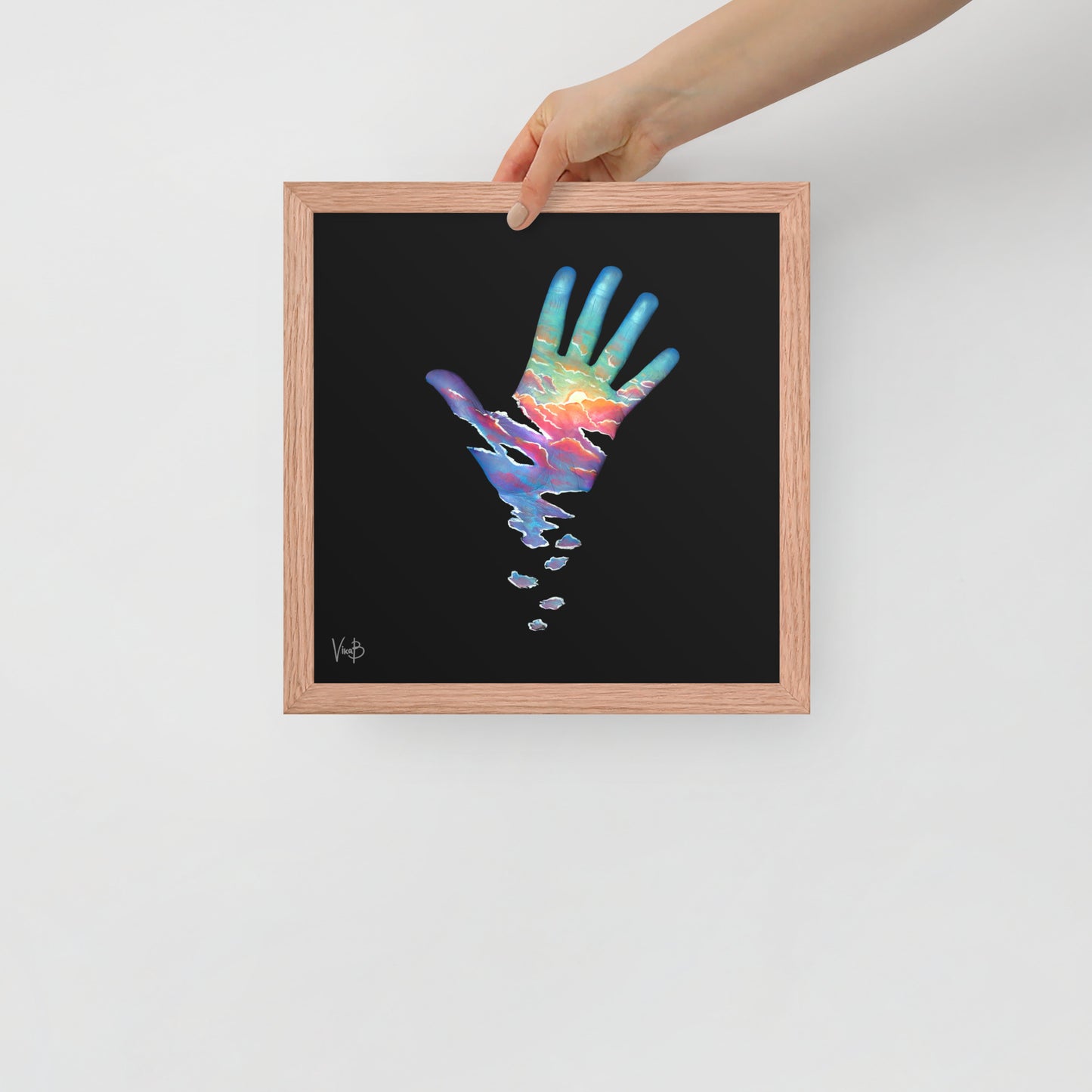 DISSOLVING DREAM Framed poster