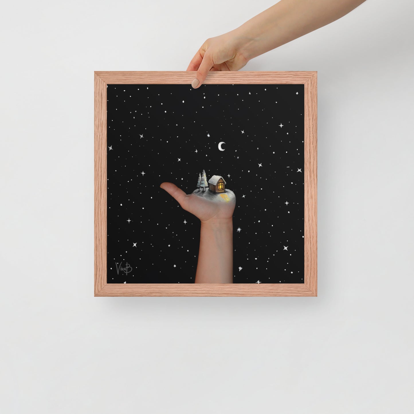 UNDER THE STARS Framed poster