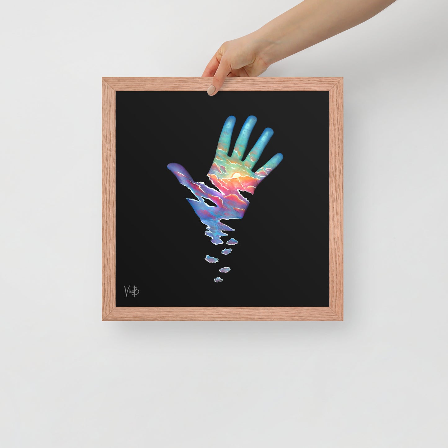 DISSOLVING DREAM Framed poster