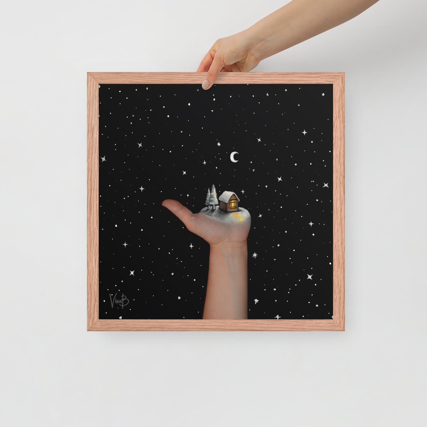 UNDER THE STARS Framed poster