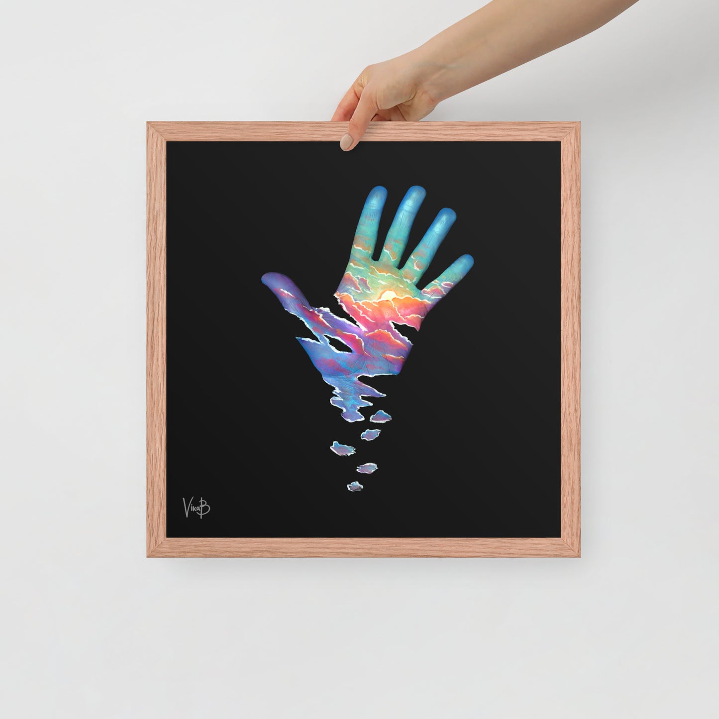 DISSOLVING DREAM Framed poster