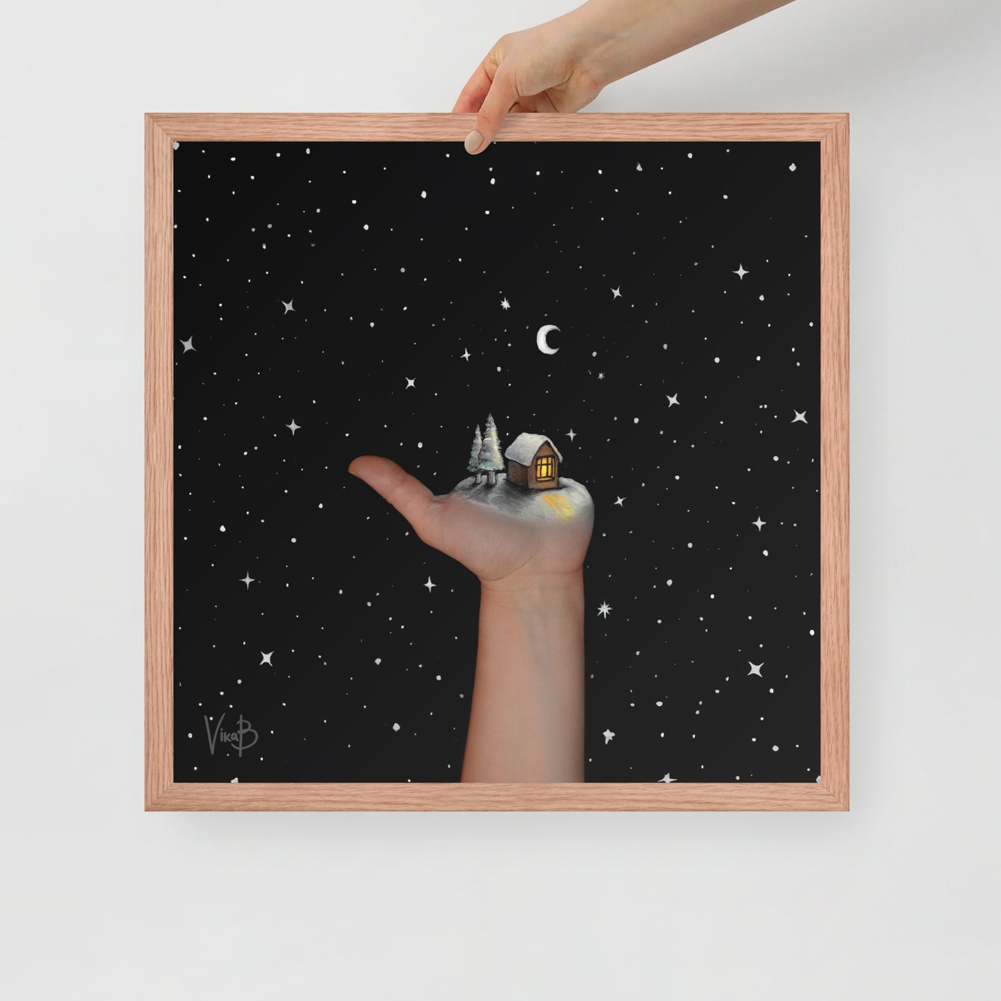 UNDER THE STARS Framed poster