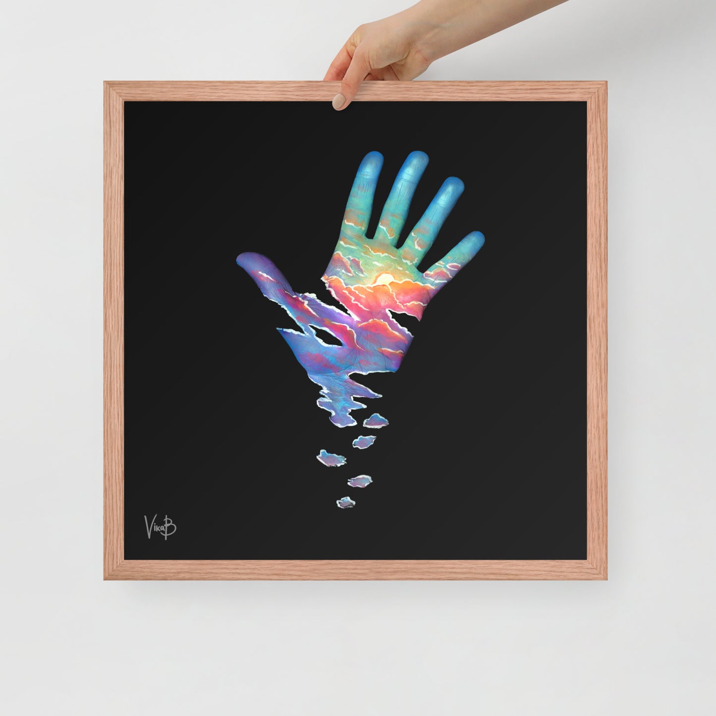 DISSOLVING DREAM Framed poster