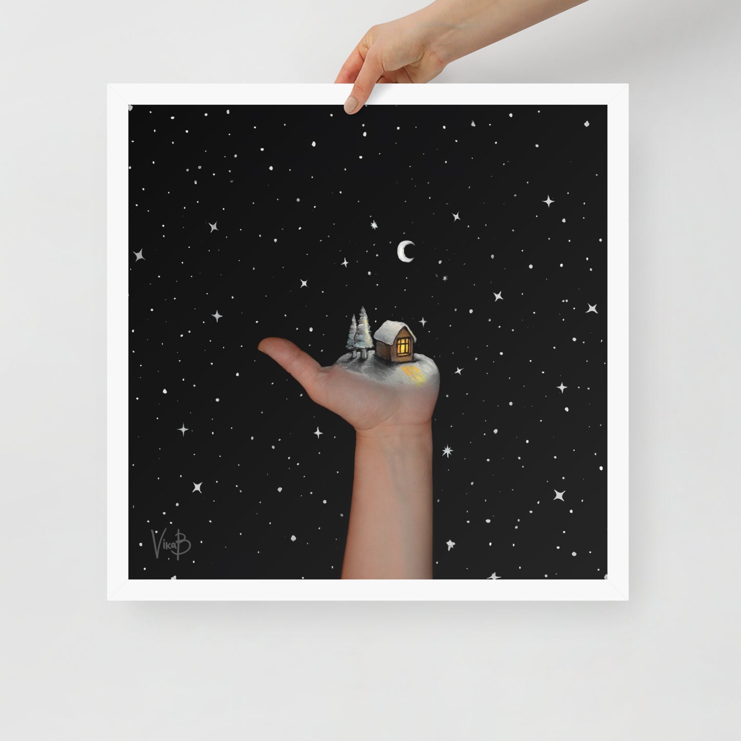 UNDER THE STARS Framed poster